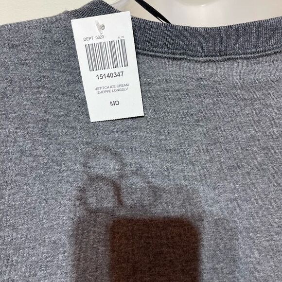 Disney Stitch Ice Cream Shoppe Sweatshirt Mens Medium NWT - Picture 6 of 13